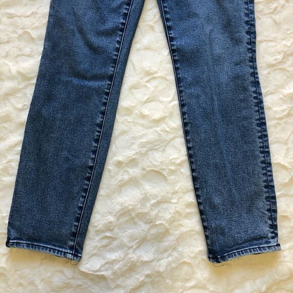 Theory PLST Hi-Rise Denim Straight Leg Jeans - Women’s 29 - Picture 5 of 8